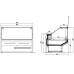 Холодильна вітрина Juka FGL190A