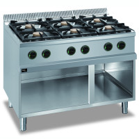 Плита Apach APRG-117P/PL 6-конфорочна газова