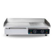 Жарочная поверхность Hurakan HKN-PSLR730 гладкая+ребро