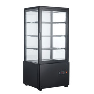 Витрина холодильная Hurakan HKN-UPD78B Black