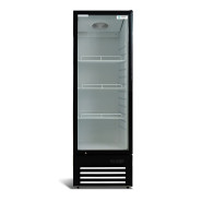 Шкаф холодильный Hurakan HKN-BC258. стеклянные распашные двери