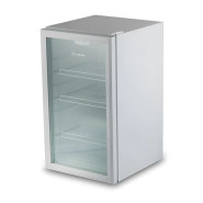 Шкаф холодильный Hurakan HKN-BC145 на 100 л, стеклянные распашные двери