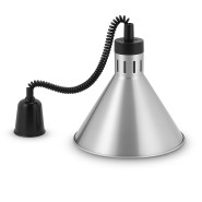 Лампа инфракрасная Hurakan HKN-DL800, 275 мм серебряная