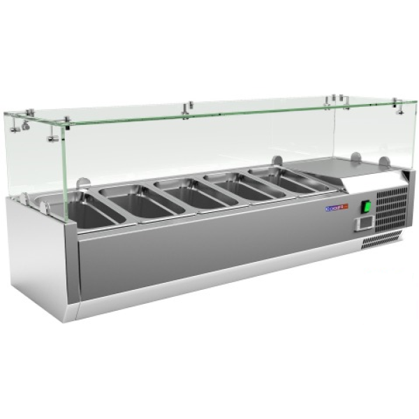 Вітрина для топінгу Cooleq VRX 1200/330