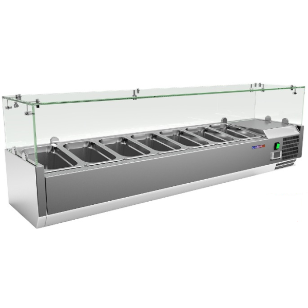 Вітрина для топінгу Cooleq VRX 1500/330