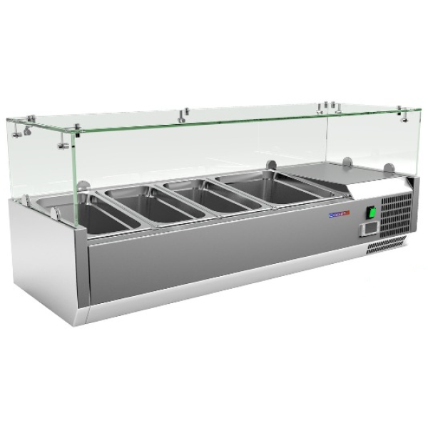 Вітрина для топінгу Cooleq VRX 1200/380