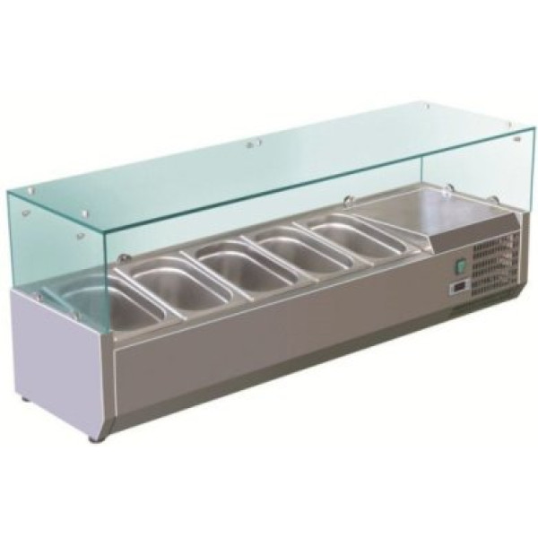 Вітрина для топінгу Forcold G-VRX1400-330