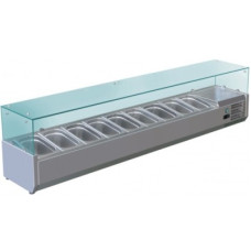 Вітрина для топінгу Forcold G-VRX2000-380