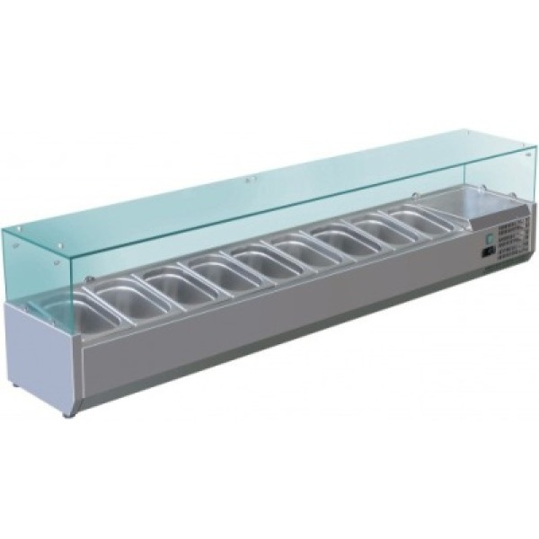 Вітрина для топінгу Forcold G-VRX2000-380