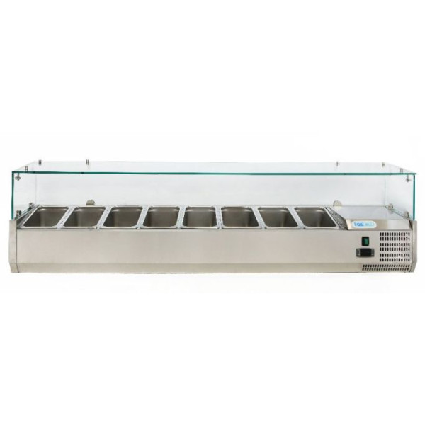 Вітрина для топінгу Forcold G-VRX1800-380
