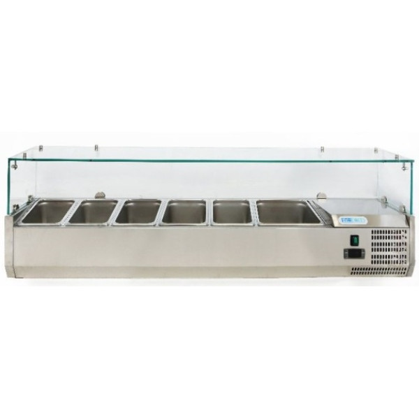 Вітрина для топінгу Forcold G-VRX1500-380