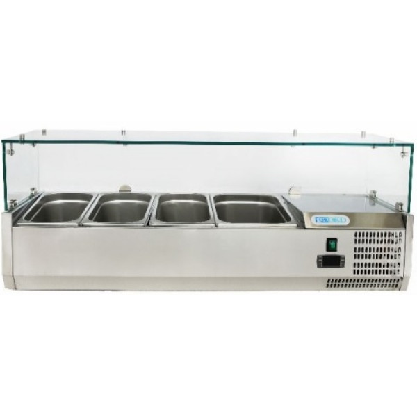 Вітрина для топінгу Forcold G-VRX1200-380