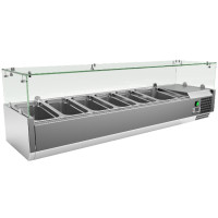 Вітрина для топінгу REEDNEE VRX1500/380FG