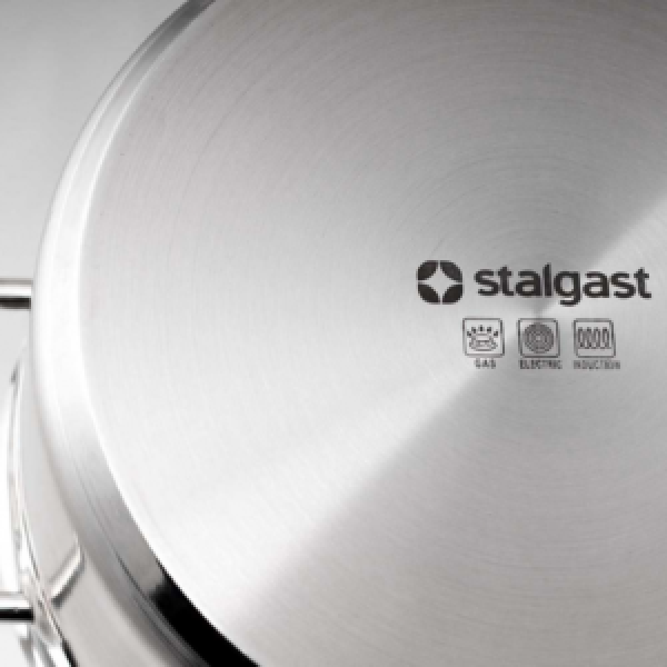Каструля середня з кришкою Stalgast 7,2 л 012242