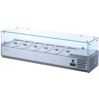 Вітрина для топінгу GoodFood GF-VRX1400/330-H6C