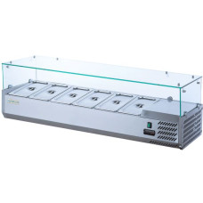 Вітрина для топінгу GoodFood GF-VRX1400/330-H6C