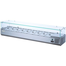 Вітрина для топінгу GoodFood GF-VRX1800/380-H6C