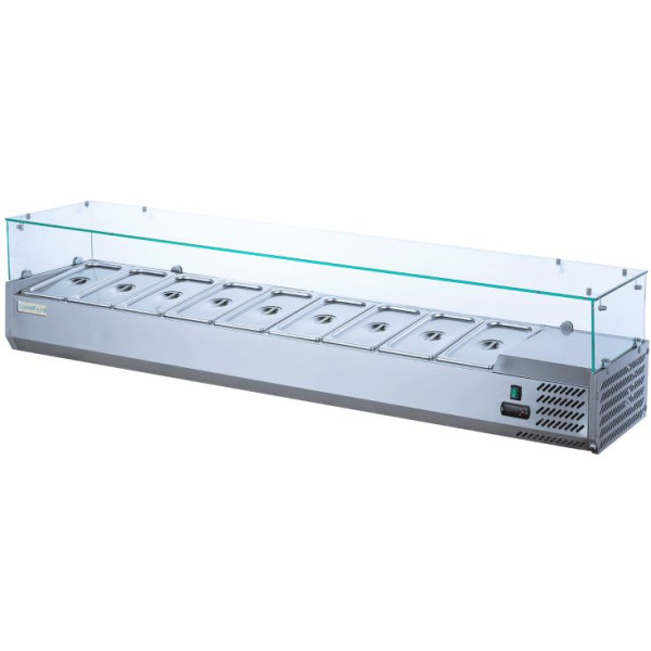 Вітрина для топінгу GoodFood GF-VRX1800/380-H6C