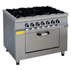 Плита газова Pimak 70S-М015-6F з газ контролем
