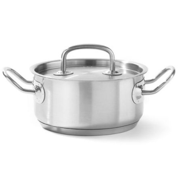 Каструля низька з кришкою Hendi 1,5 л 836002