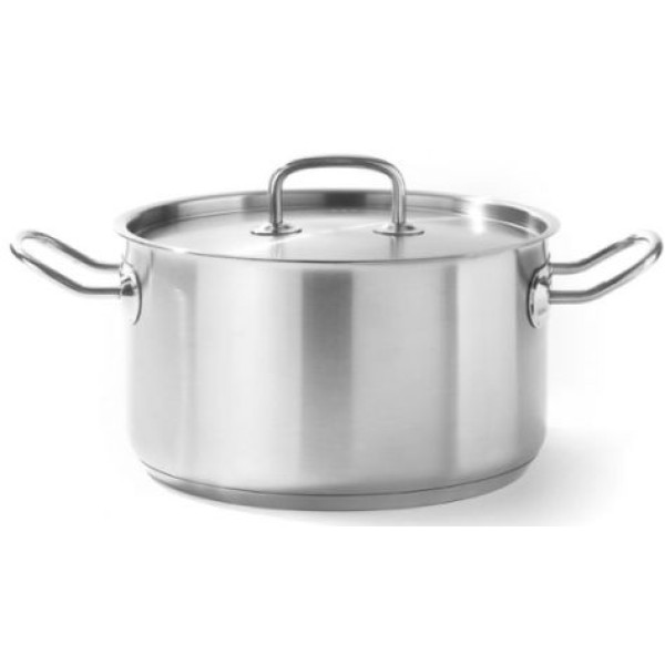 Каструля середня з кришкою Hendi 5,5 л 836309