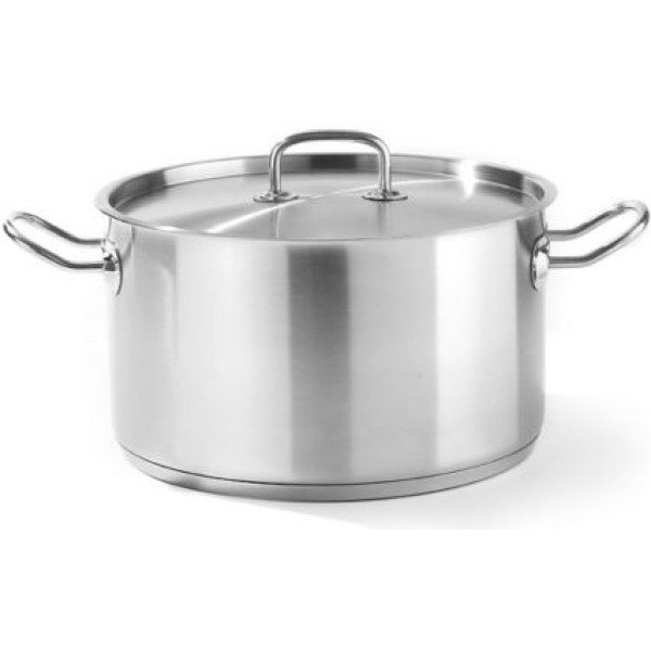 Каструля середня з кришкою Hendi 9 л 836408