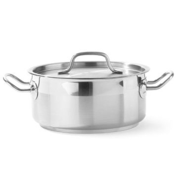 Каструля низька з кришкою Hendi 2,8 л 830208