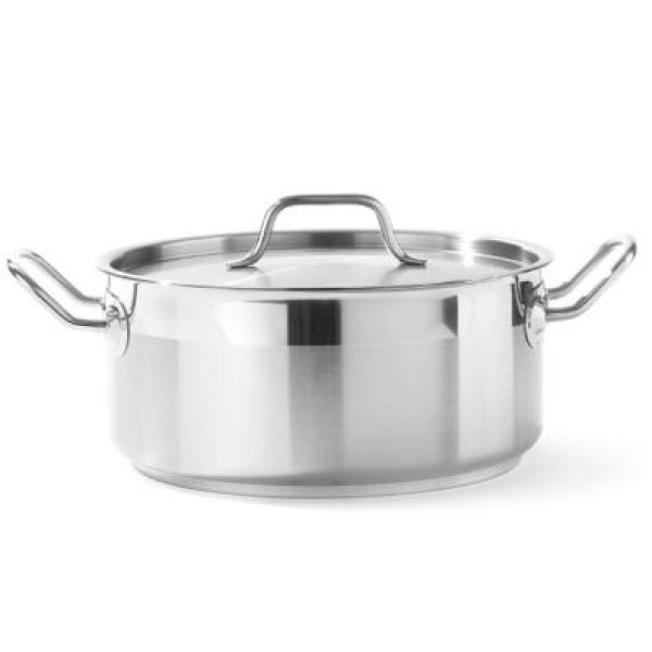 Каструля низька з кришкою Hendi 4,8 л 830406